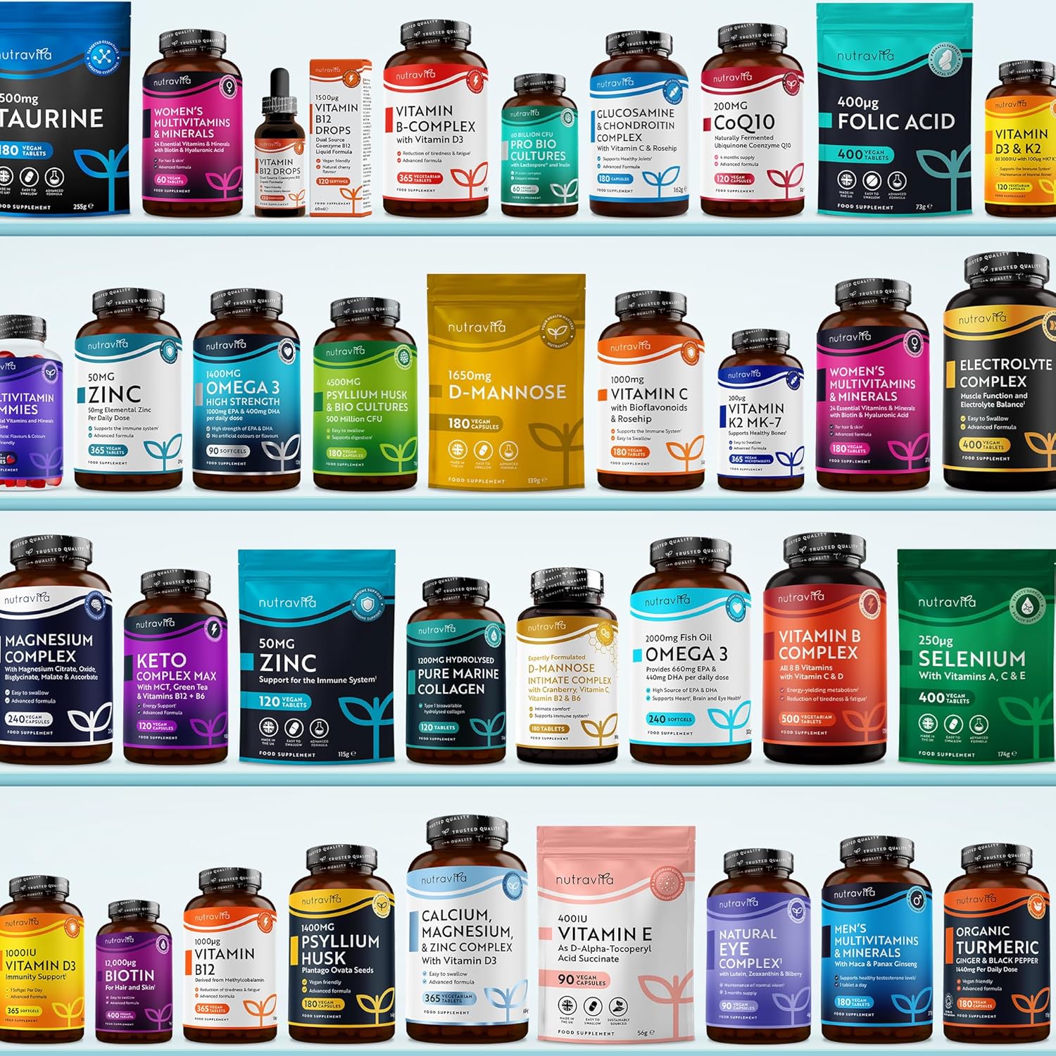 Magnesium Komplex mit B6 & Zink – Multivitamin & Minerals - 365 High Dose Tablets with Bioactive Forms and Premium Raw Materials - Independently Laboratory Tested - Vegan, Multivitamin Tablets with 26 Active Vitamins – Bild 9
