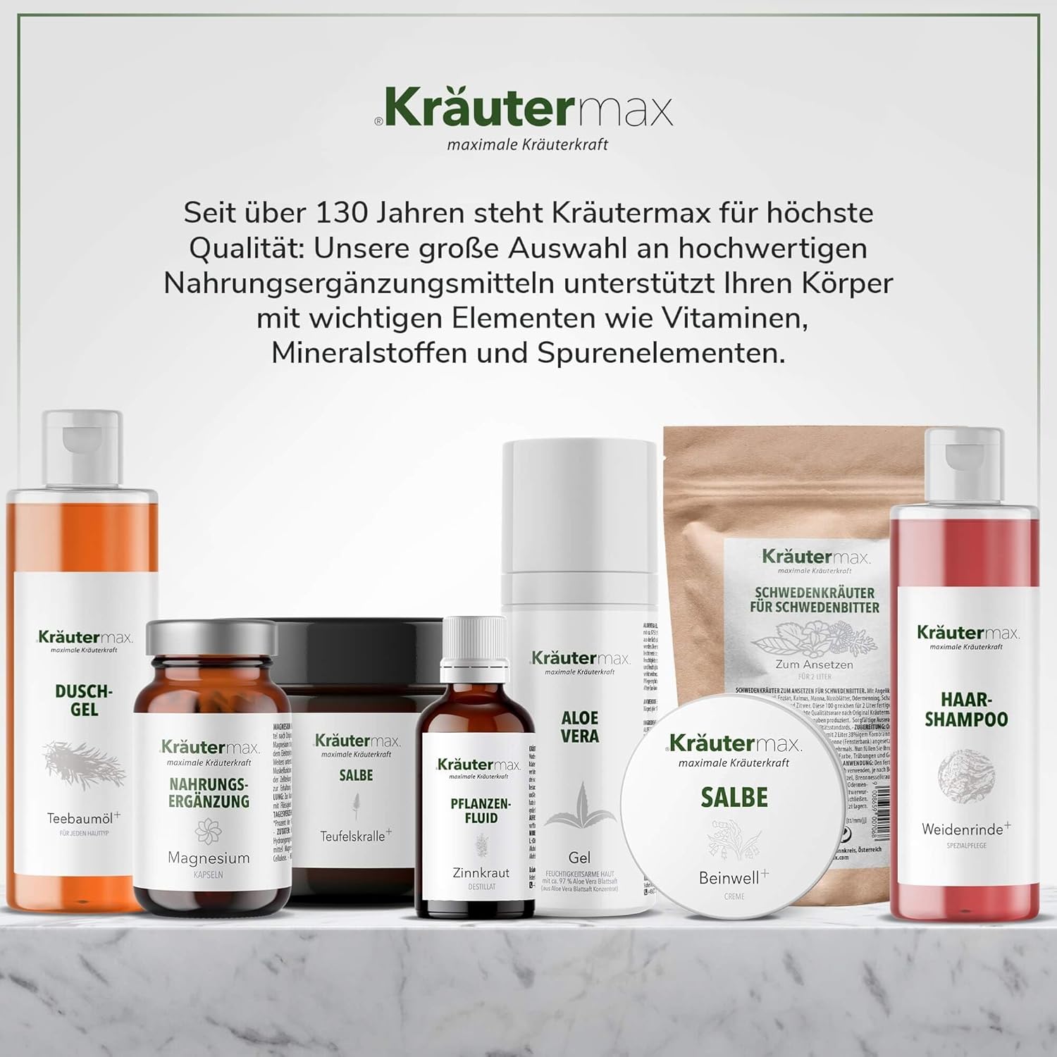 Magnesium Komplex mit B6 & Zink – Kräutermax Magnesium Complex Magnesium High Dose Capsules with Vitamin B Complex According to Original Kräutermax Formula Magnesium Vitamin B Complex Capsules Magnesium Vegan 1 x 60 Pieces – Bild 6