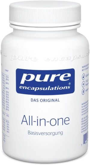 Magnesium Komplex mit B6 & Zink – Pure Encapsulations All-in-one, 60 pcs capsules