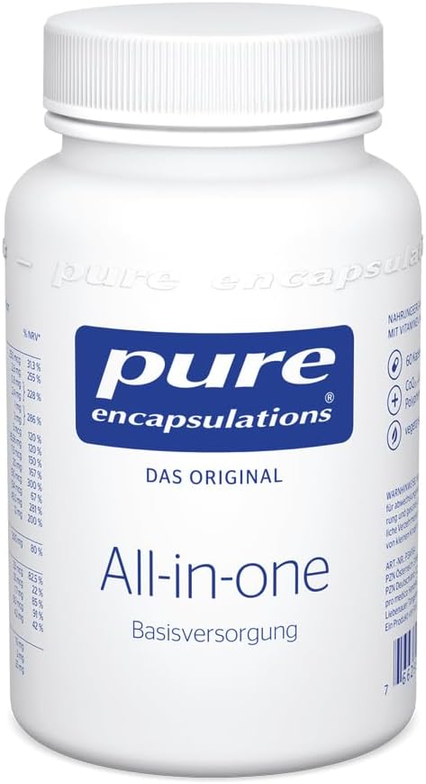 Magnesium Komplex mit B6 & Zink – Pure Encapsulations All-in-one, 60 pcs capsules