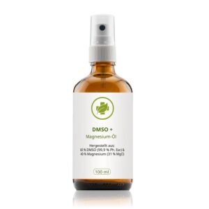 Magnesium 600 mg – DMSO + Magnesium Oil - 100 ml - Original Formula 60% DMSO Ph. Eur. + 40% Magnesium Ph. Eur. - Pure and without Preservatives