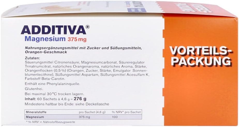 Magnesium 400 mg – Magnesium 375 mg Granules Pack of 3 700 g, Colourless, Orange, Pack of 3 – Bild 3