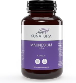 Magnesium 400 mg – Magnesium Capsules - 365 Capsules of 400 mg Pure Magnesium - Laboratory Tested - German Production - Elementary and High Dose Capsules - Annual Supply