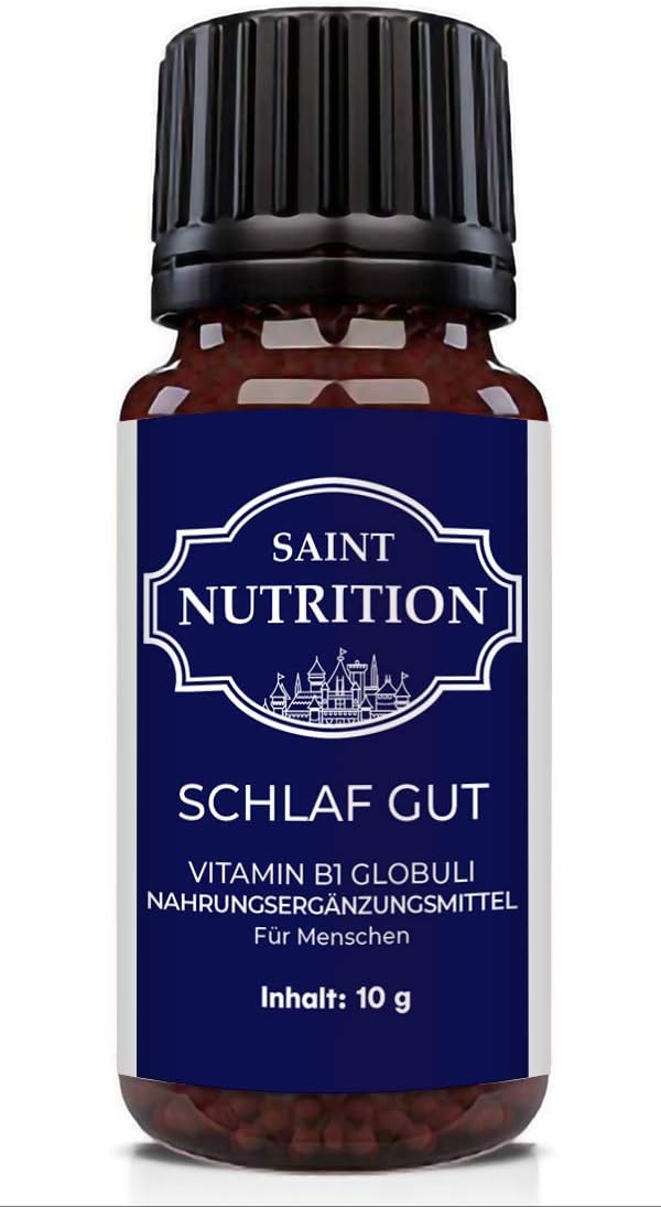 Schlaf-Magnesium mit Melatonin – Natürlich einschlafen & durchschlafen – C40 Sleep Globules + Activates the Body's Own Melatonin for Relaxation - Soothing Agent for Humans to Fall Asleep + Sleep Well - The Herbal Remedy for Adults and Children