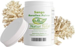 Magnesium 600 mg โ Natur Total Sango Sea Coral Powder Important: 300g Sango Coral Powder for 3 Months Calcium + Magnesium in Optimal 2:1 Ratio