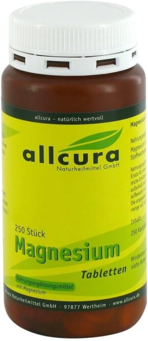 Magnesium 250 mg – Magnesium Tablets Pack of 250