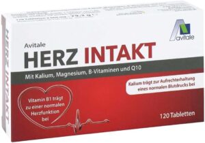 Magnesium Komplex mit B6 & Zink โ Heart Intact with Potassium + Magnesium + B Vitamins Tablets Pack of 180