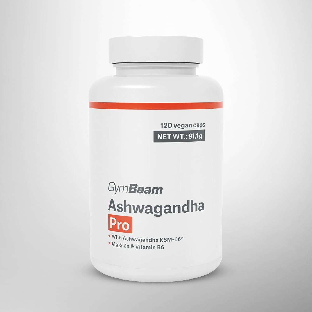 Magnesium 600 mg – Ashwagandha Capsules High Dose PRO - 600 mg Ashwagandha KSM-66 per Day, for Sleep & Mental Health, Complex with Magnesium, Zinc & Vitamin B6, Vegan & No Additives - GymBeam, 120 Caps – Bild 8
