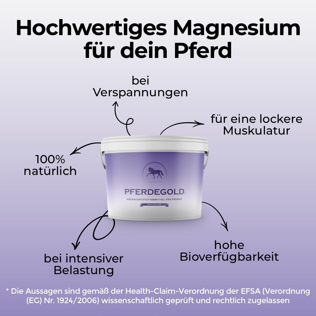 Magnesium Komplex mit B6 & Zink – Magnesium 1.5 kg - Horse Pellets with Magnesium Complex & Omega 3 - Supports Muscles - 100% Natural & Doping Free - High Bioavailability – Bild 2