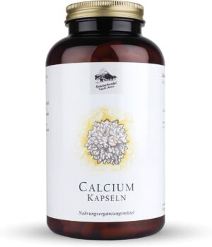 Magnesium 250 mg – Calcium Capsules Calcium 1000 mg per serving Hochdosiert; 300 Capsules (1 Months Supply); no Magnesium Stearate • German Premium Quality Herbal Handel Sankt Anton