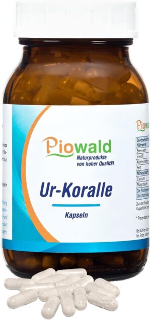 Magnesium 600 mg – Piowald Original Coral – 220 Capsules