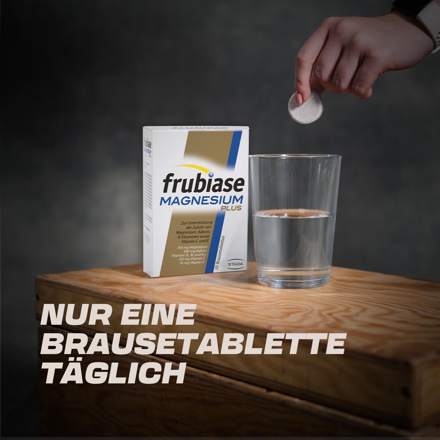 Magnesium Komplex mit B6 & Zink – frubiase Sport Magnesium Plus Sports Drink with High Dose Magnesium, Electrolytes, Vitamins - Supports Energy Metabolism, Muscle Function & Regeneration - 20 Effervescent Tablets – Bild 7