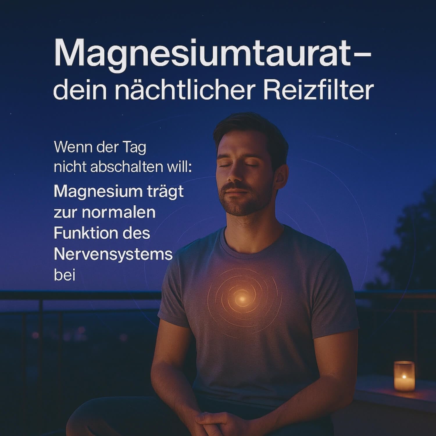 Schlaf-Magnesium mit Melatonin – Natürlich einschlafen & durchschlafen – NACHTMAGIE capsules for your evening routine - with magnesium glycinate, magnesium taurate and L-tryptophan - hormone-free: safe for long-term use (200 capsules) – Bild 6