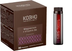 Magnesium Komplex mit B6 & Zink โ Magnesium Citrate with Vitamin B6 - Prevents Muscle Cramps and Supports Recovery - Tasty Magnesium Ampoules - Maximum Absorption - Magnesium Citrate Vegan
