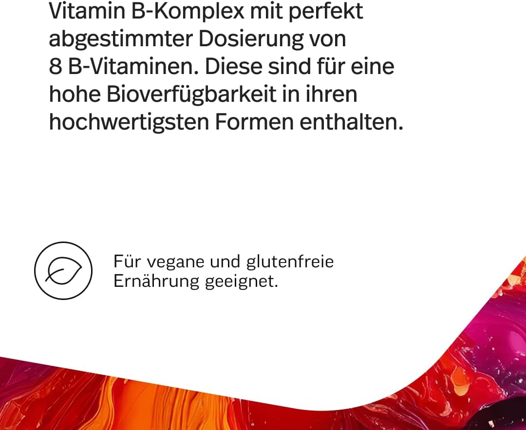 Magnesium Komplex mit B6 & Zink – edubily nutrition® Vitamin B Complex. With Hydroxocobalamin and Methylcobalamin Complex (Both B12), Methyl Folate, Niacin, Pantothenic Acid, Biotin, B1, B2 & B6. 90 Capsules in Brown Glass – Bild 5