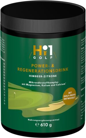 Magnesium Komplex mit B6 & Zink – Power & Regeneration | Power & Regeneration Drink | Raspberry Lemon | Prevention through Targeted Nutrient Supply | With Magnesium, Potassium, Calcium, Zinc & B Vitamins | 610 g Powder
