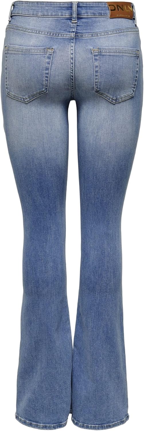 Schlaf-Magnesium mit Melatonin – Natürlich einschlafen & durchschlafen – ONLY Female Flared Fit Jeans ONLBlush Life Mid Flared Jeans – Bild 3