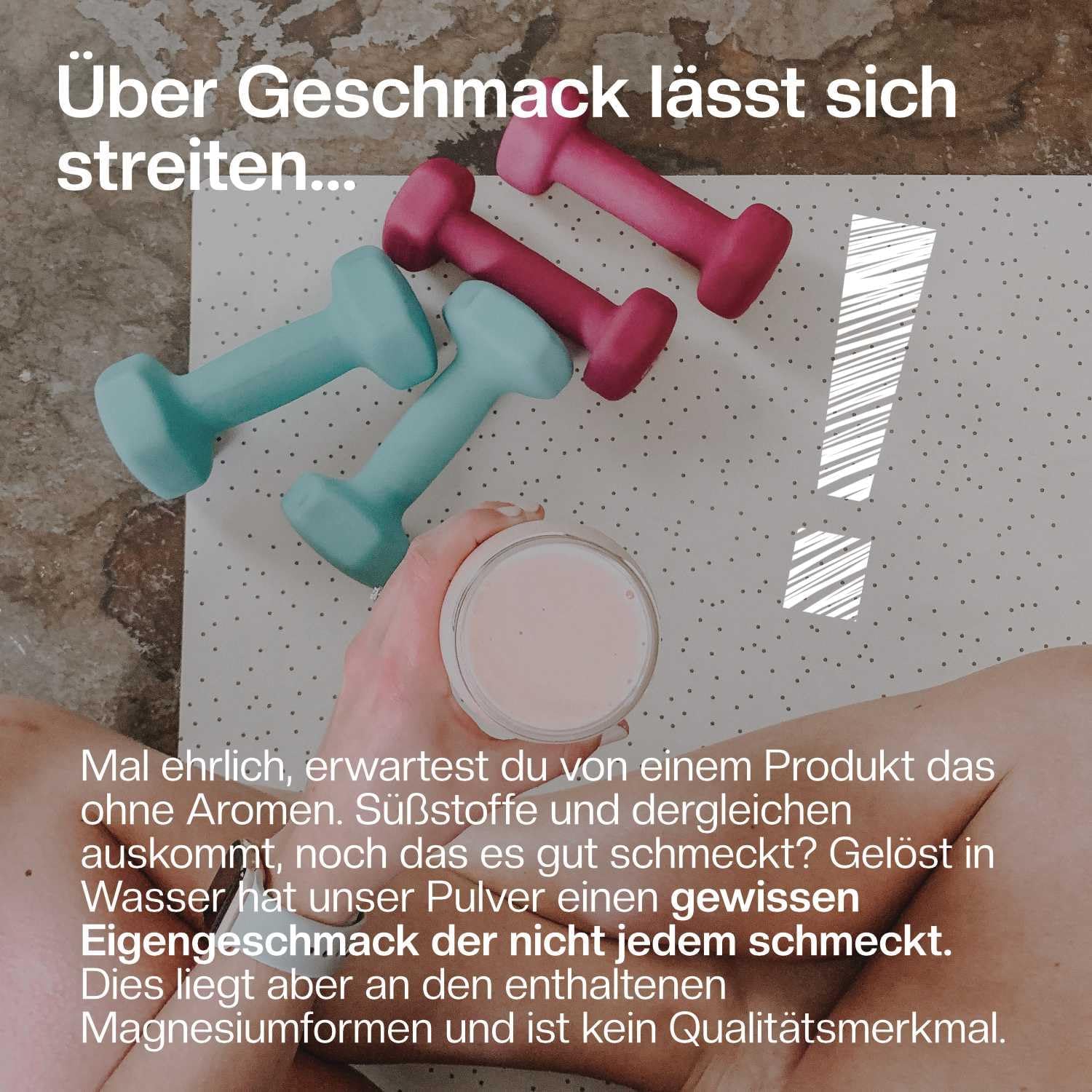 Magnesium Komplex mit B6 & Zink – naturalie® Magnesium Powder in Complex 7 Magnesium Forms Bioavailable 336 mg Elementary Magnesium (per 2 g) Laboratory Tested without Unnecessary Additives 250 g – Bild 4