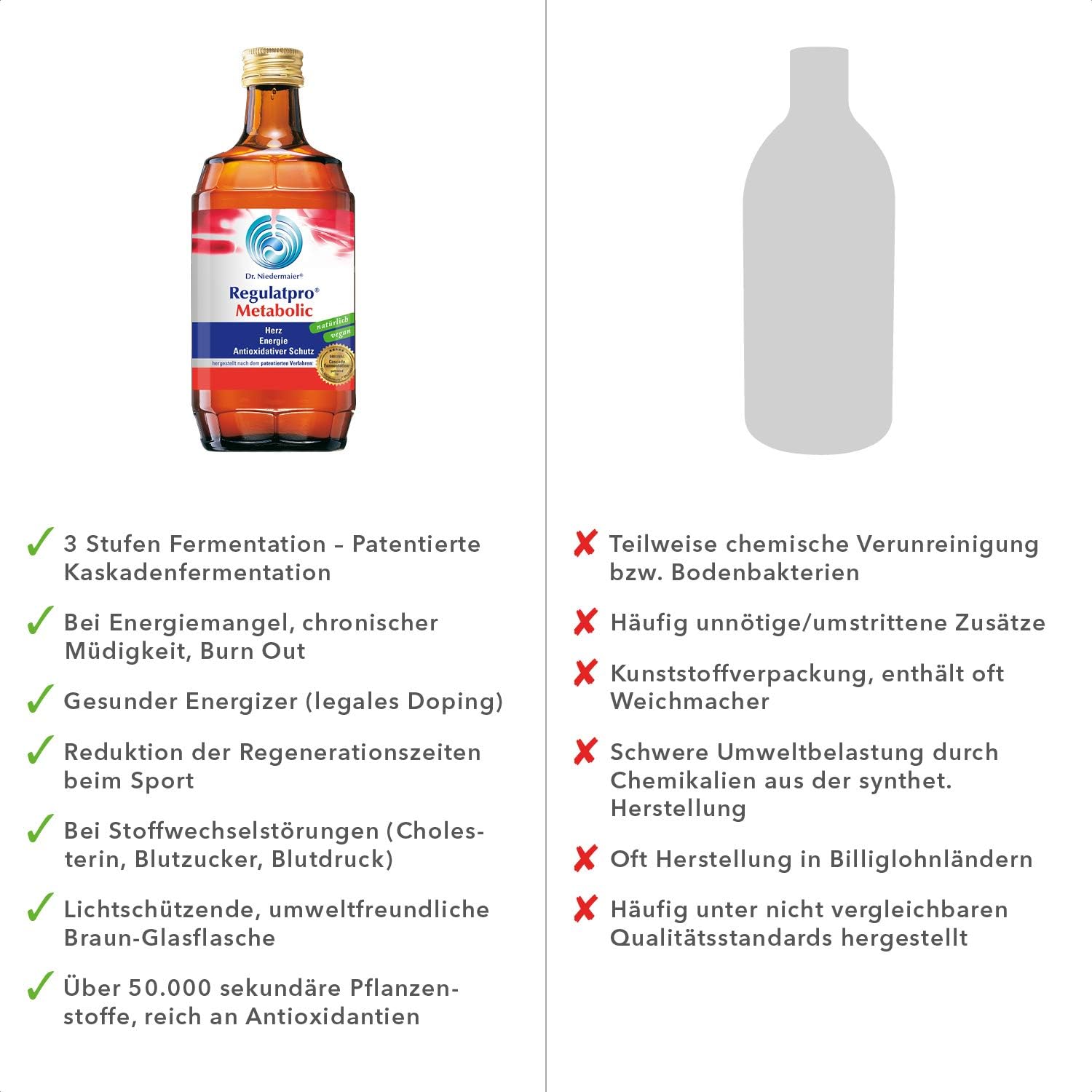 Magnesium Komplex mit B6 & Zink – Regulat Beauty: RegulatPro Metabolic (350 ml) – Bild 2