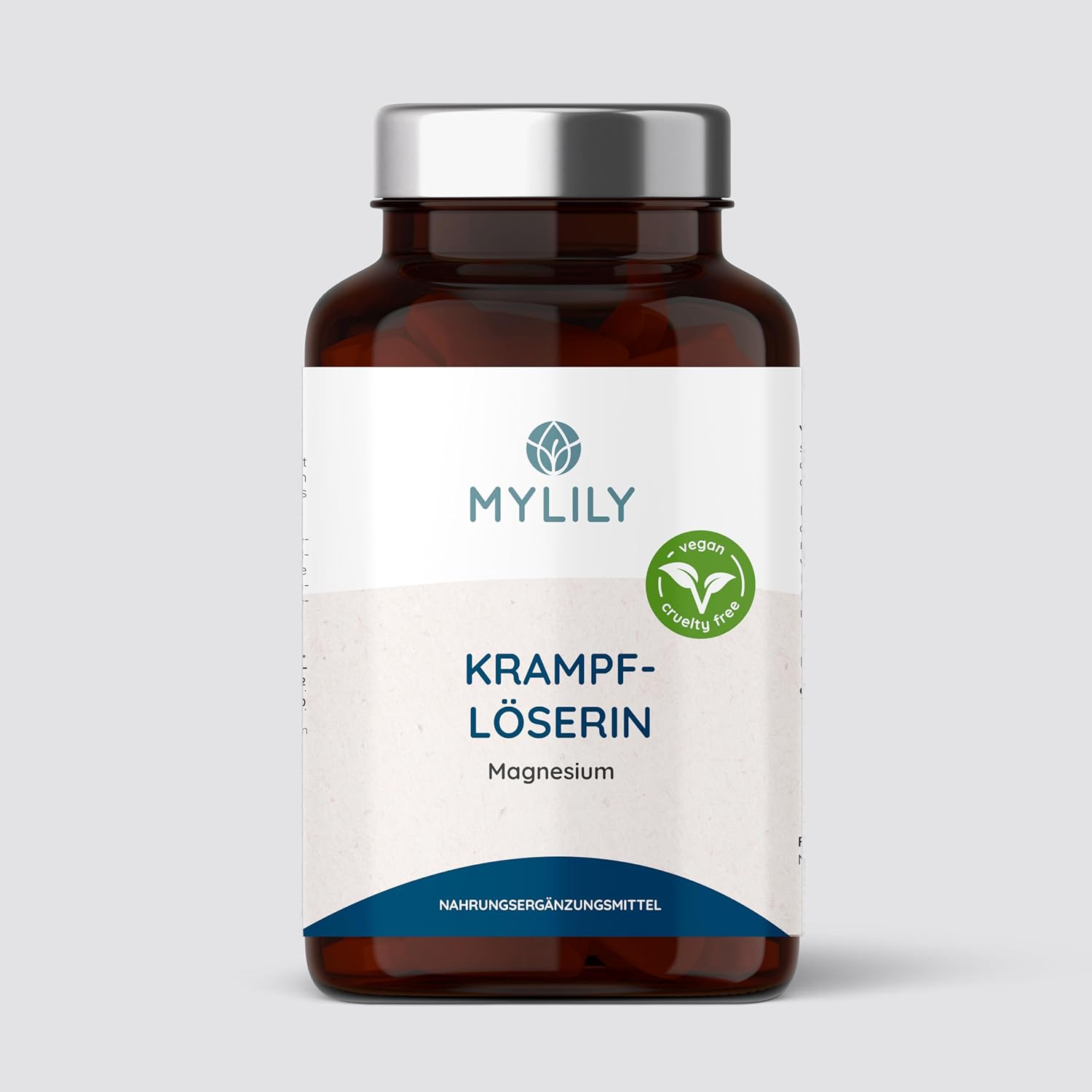 Magnesium 600 mg – MYLILY® Anasis Solvent, Magnesium Complex, Magnesium Capsules, Vegan, 90 Magnesium Complex Capsules, High Bioavailability, Covers Daily Requirements