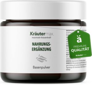 Magnesium 600 mg โ Base Powder Citrate with Minerals Magnesium, Potassium and Calcium | Oral Base Powder High Dose | Lactose Free, Vegan and No Sugar Produced According to Krรคutermax Formula | 1 x 320 g