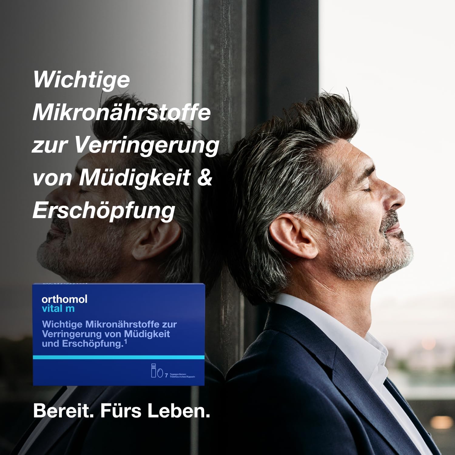 Magnesium Komplex mit B6 & Zink – Orthomol Vital M Bottle/Capsules 7 Day Servings – Bild 2