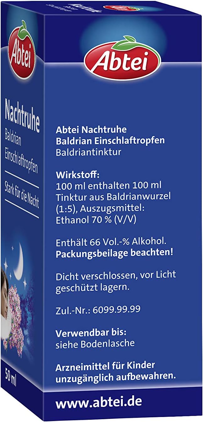 Schlaf-Magnesium mit Melatonin – Natürlich einschlafen & durchschlafen – Abbey Sleep Sleep Drops, 50 ml – Bild 2