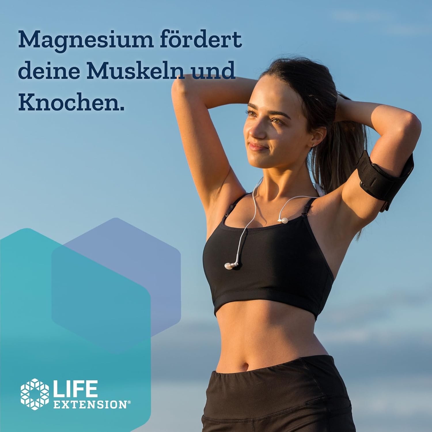 Magnesium 600 mg – Life Extension, Magnesium, 100 Vegetarian Capsules, 500 mg Magnesium per Dose, Gluten Free, Soy Free, GMO Free, Neutral in Taste – Bild 2