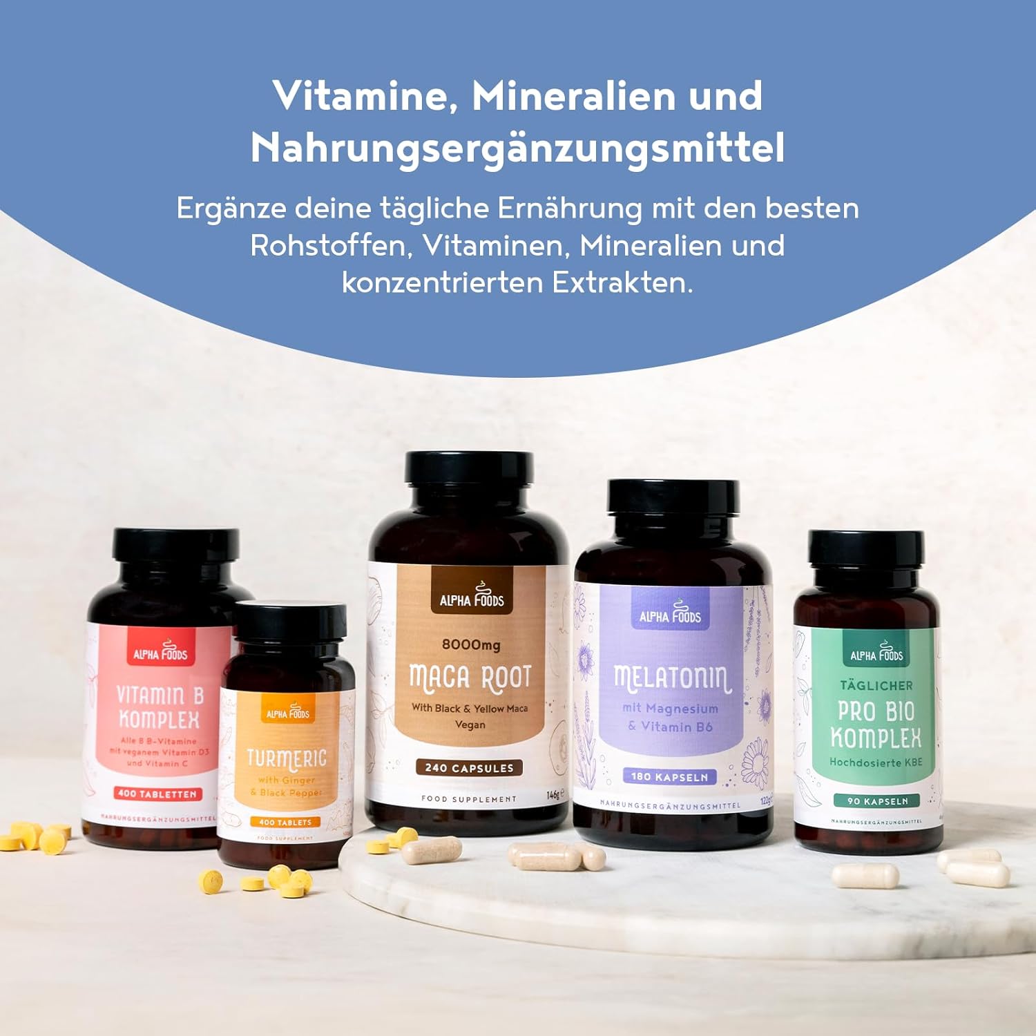 Magnesium 400 mg – Multi Magnesium 2140 mg | 180 Capsules | 195 mg Elementary Magnesium per Daily Dose | with 6 High-Quality Forms such as Citrate, Bisglycinate, Malate & Ascorbate | Optimal Bioavailability | Vegan | – Bild 8