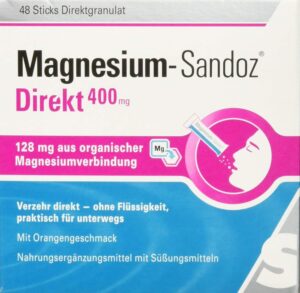 Magnesium 400 mg – HEXAL AG Magnesium Sandoz Direkt400, 48 Pieces