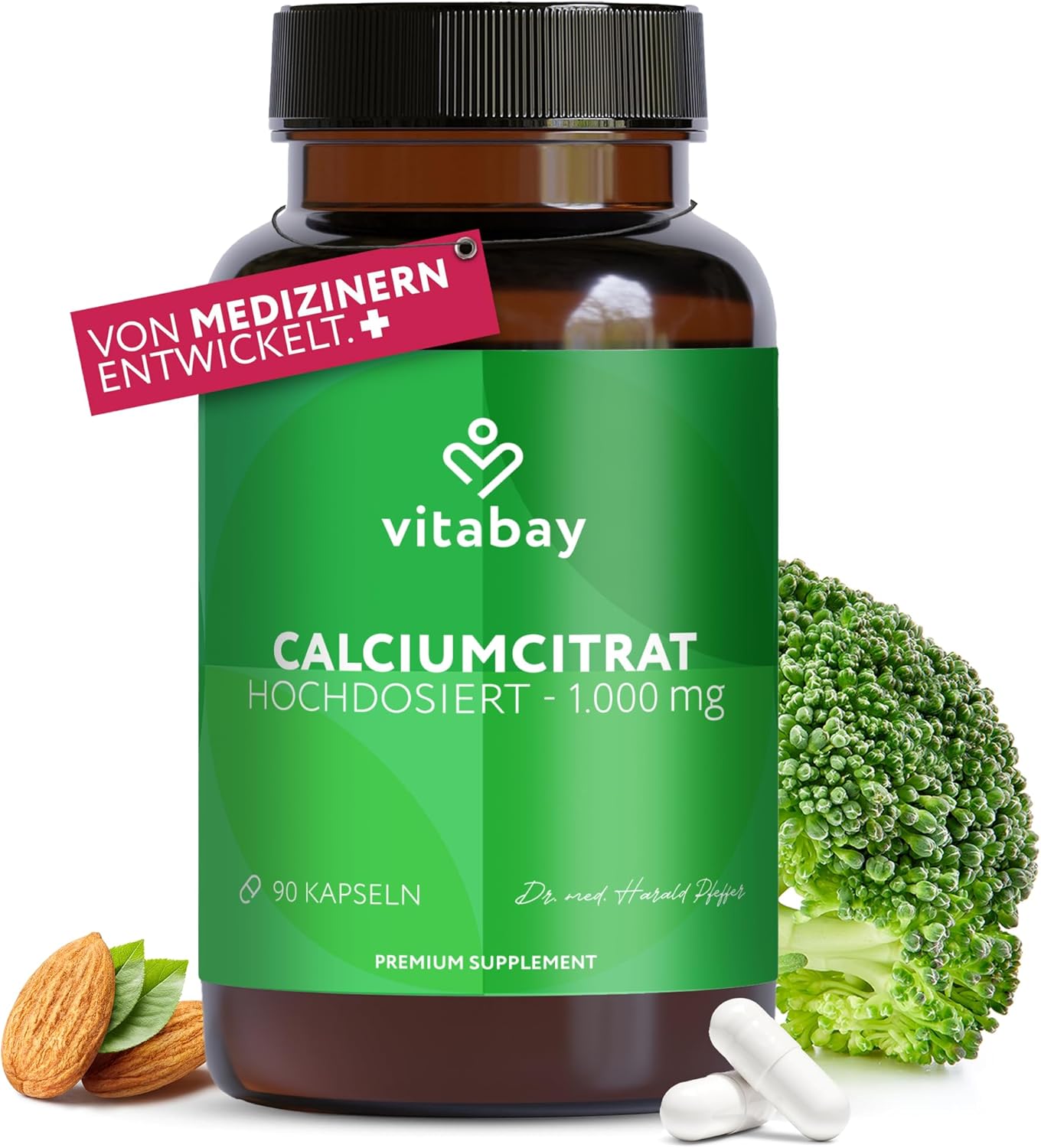 Magnesium 600 mg – Vitabay Calcium Citrate Calcium Citrate, 1000 mg – 90 Capsules