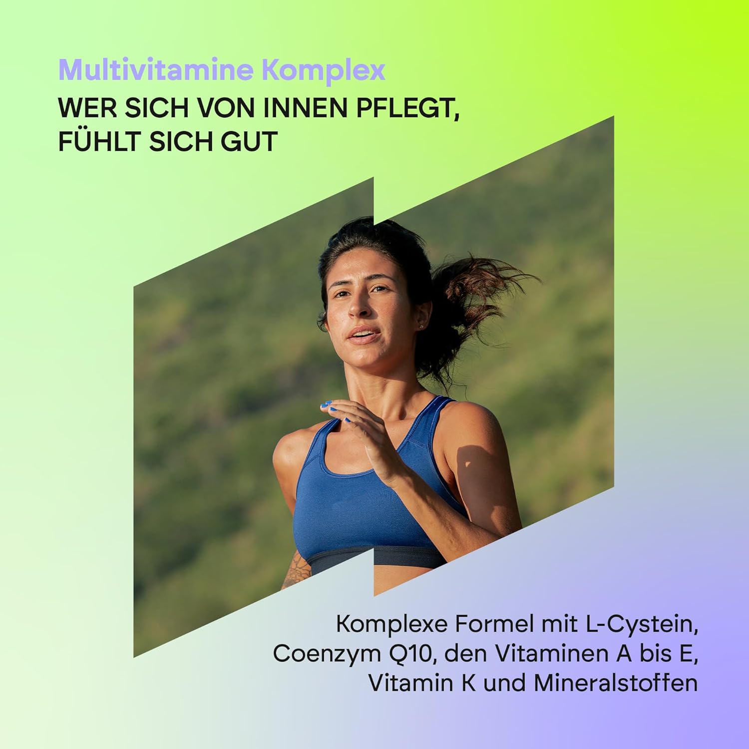 Magnesium Komplex mit B6 & Zink – Nutralie Multivitamin Capsules 29 Essential Nutrients, Vitamins A, B, C, D, E, K, Biotin, L-Cystein, Coenzyme Q10 and 9 Minerals, Multivitamin Complex 60 Capsules – Bild 2