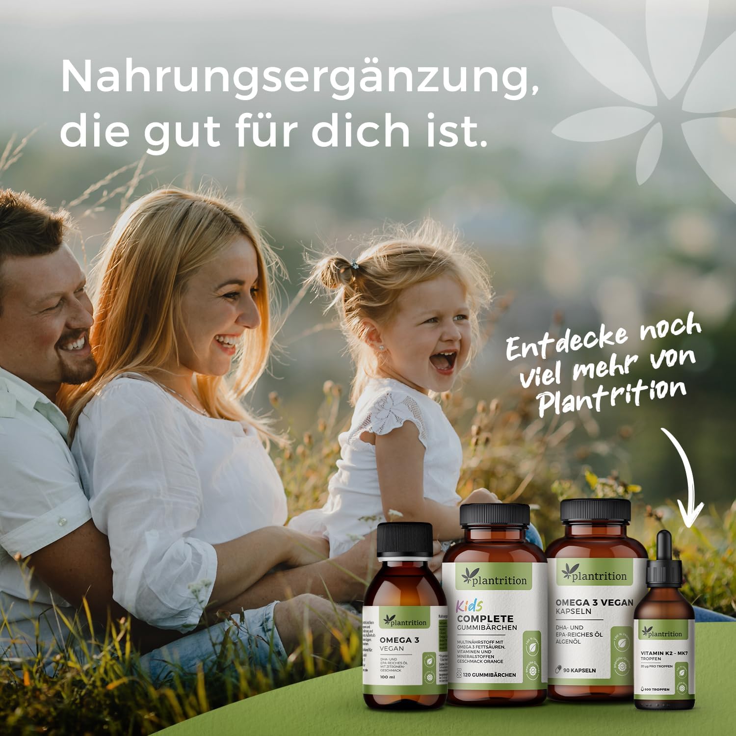 Magnesium Komplex mit B6 & Zink – plantrition Magnesium capsules 100 mg elemental Magnesium glycinate per capsule - high dose Magnesium bisglycinate - 120 vegan capsules – Bild 5