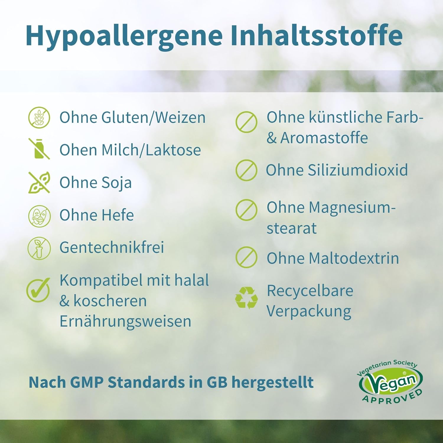 Magnesium Komplex mit B6 & Zink – Igennus Super B Complex - Methylated B-Vitamin Complex, 180 Tablets, Clean Label with Methylcobalamin, Methylfolate Plus Vitamin C, High Dose, Vegan – Bild 6