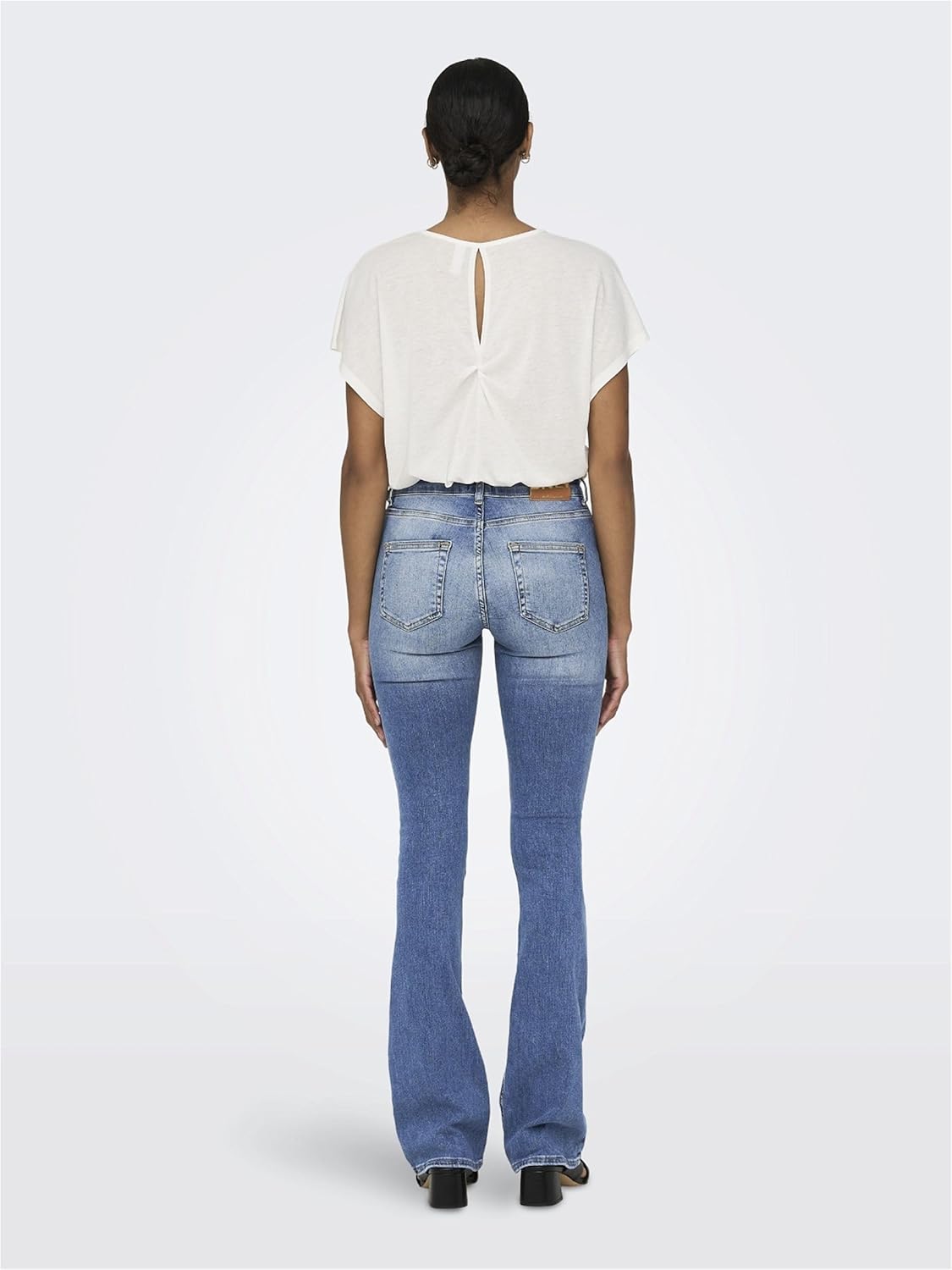 Schlaf-Magnesium mit Melatonin – Natürlich einschlafen & durchschlafen – ONLY Female Flared Fit Jeans ONLBlush Life Mid Flared Jeans – Bild 5