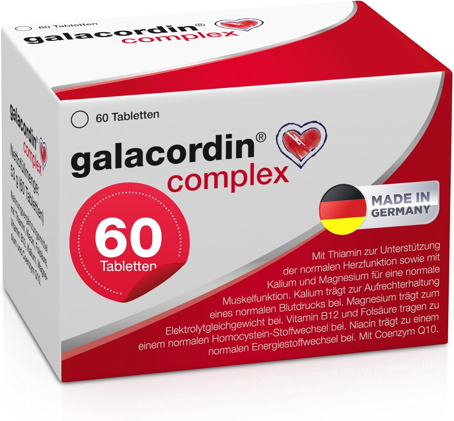 Magnesium Komplex mit B6 & Zink – complex tablets