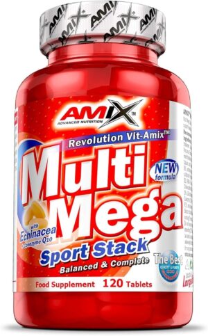 Magnesium Komplex mit B6 & Zink – Amix Multi Mega Vitamins and Minerals Sport Stack 68 gr