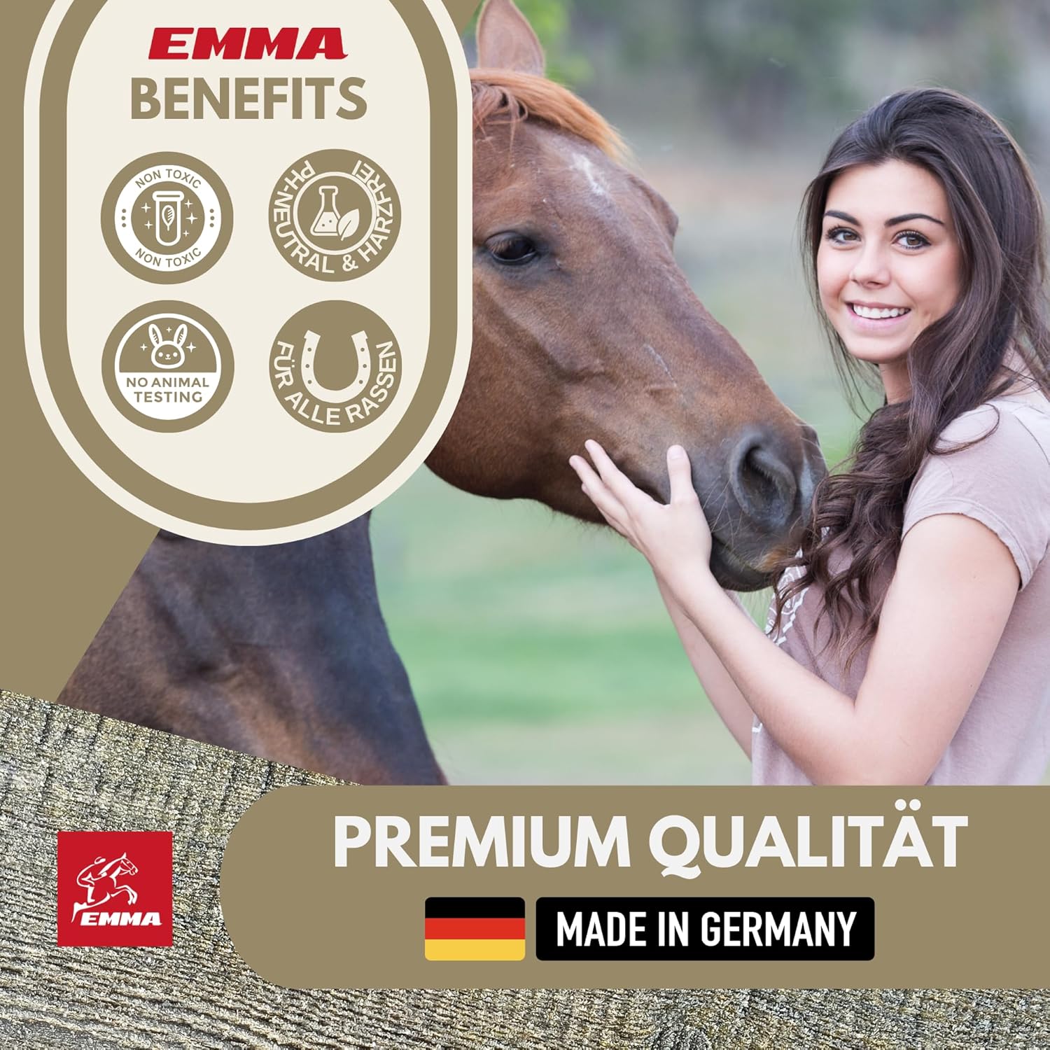 Magnesium Komplex mit B6 & Zink – Magnesium Horse with Tryptophan Vitamin B12 Liquid 1L Additional Food Calm Anti Stress - Horse Relax I Magnesium Complex for Relaxation Soothing Nerves Horse I Like Horses Relax for Anxiety Transport – Bild 2