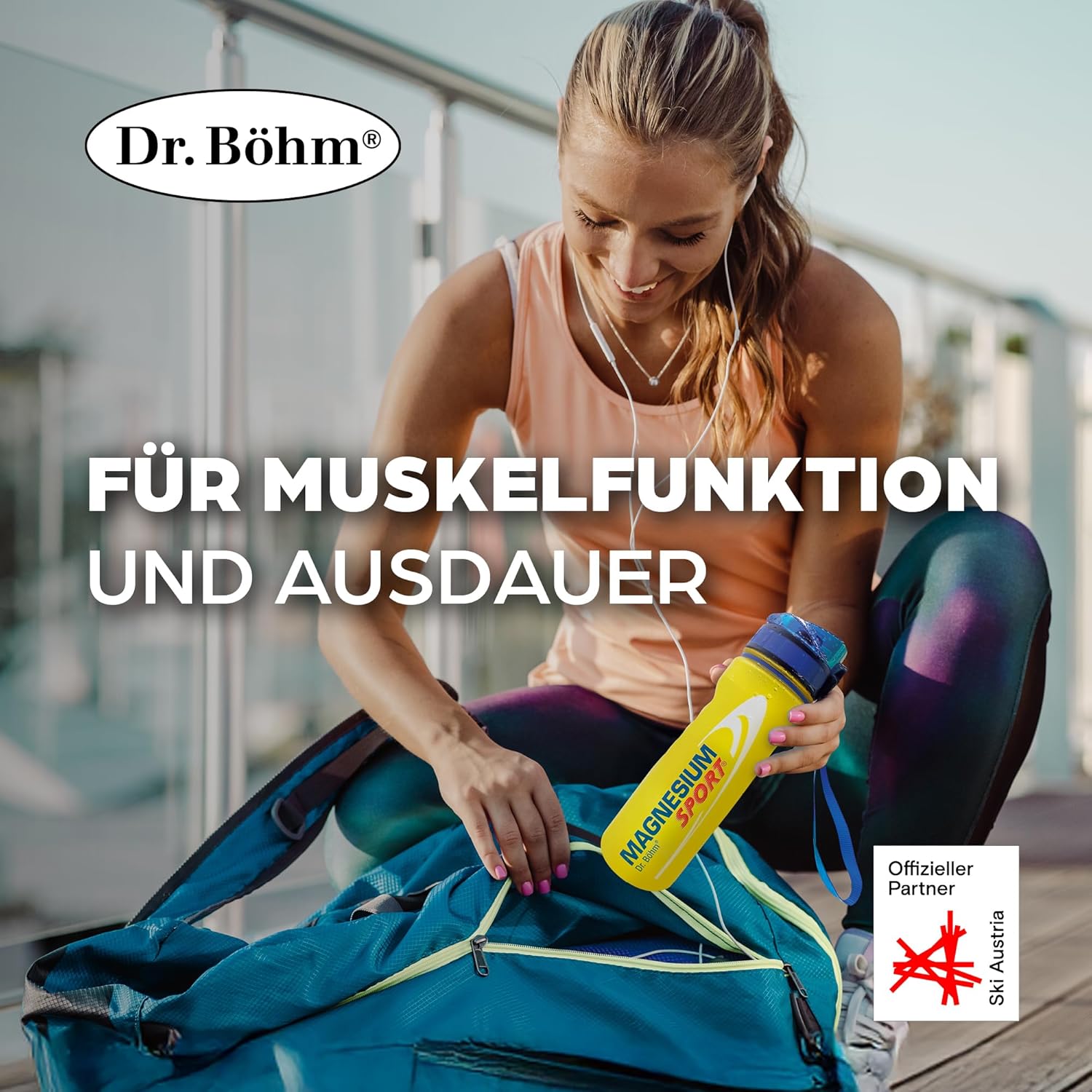 Magnesium 600 mg – Dr. Böhm Magnesium Sport Tablets: For Muscles and Energy Metabolism, with Magnesium, Potassium and Vitamin C, Ideal for Athletes, Pack of 60 – Bild 2