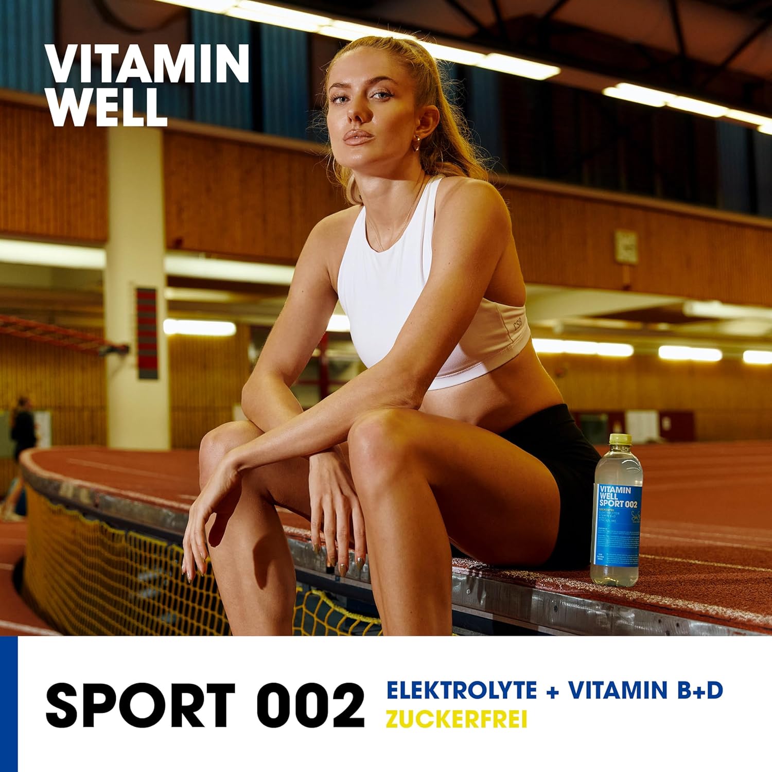 Magnesium Komplex mit B6 & Zink – Vitamin Well Sport 002 Sugar-Free Sports Drink with Electrolytes, Vitamins B & D, Magnesium, Lemon/Lime Flavour, 500 ml, Pack of 12 – Bild 2
