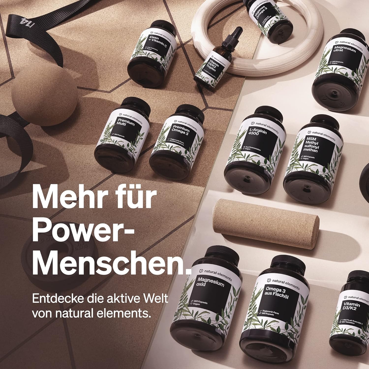 Magnesium Komplex mit B6 & Zink – Magnesium Complex - Premium: Made from 5 High-quality Compounds, 400 Mg Elemental Magnesium Per Daily Dose, Laboratory Tested, Vegan, High Dosage – Bild 7