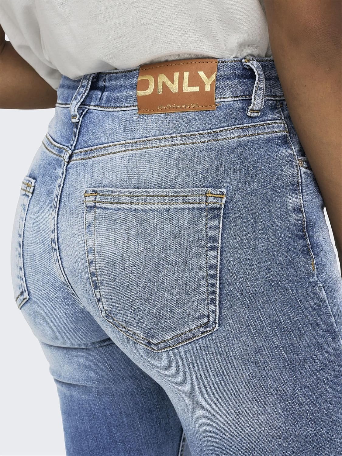 Schlaf-Magnesium mit Melatonin – Natürlich einschlafen & durchschlafen – ONLY Female Flared Fit Jeans ONLBlush Life Mid Flared Jeans – Bild 8