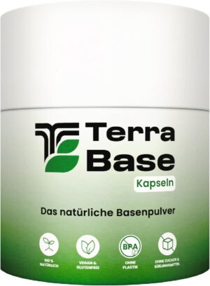 Magnesium Komplex mit B6 & Zink โ Base Powder Capsules / 50 Applications / 100% Natural Base Powder / with Magnesium, Calcium, Zinc & Manganese / Vegan, Certified and Sustainable in Cardboard Box