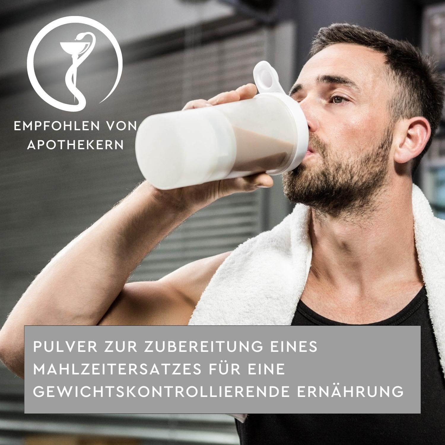 Magnesium Komplex mit B6 & Zink – SUNLIFE Drinking Meal Powder 1 x 500 g - Low-Calorie Meal Replacement with 3 Components Protein & L-Carnitine - Liquid Food Replaces up to 2 Main Meals - Protein Drink with Magnesium & Zinc – Bild 2