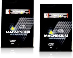 Magnesium Komplex mit B6 & Zink โ Inko Active Magnesium Ampoules, 40 x 25 ml (Value Pack)
