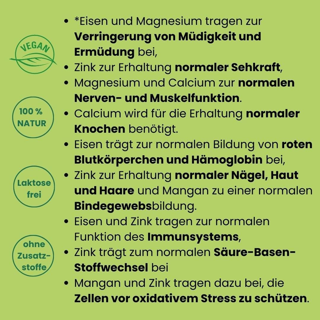 Magnesium Komplex mit B6 & Zink – Minaktiv, 250 g powder – Bild 4