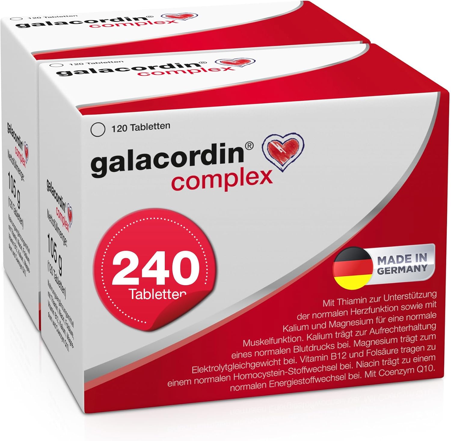 Magnesium Komplex mit B6 & Zink – complex tablets