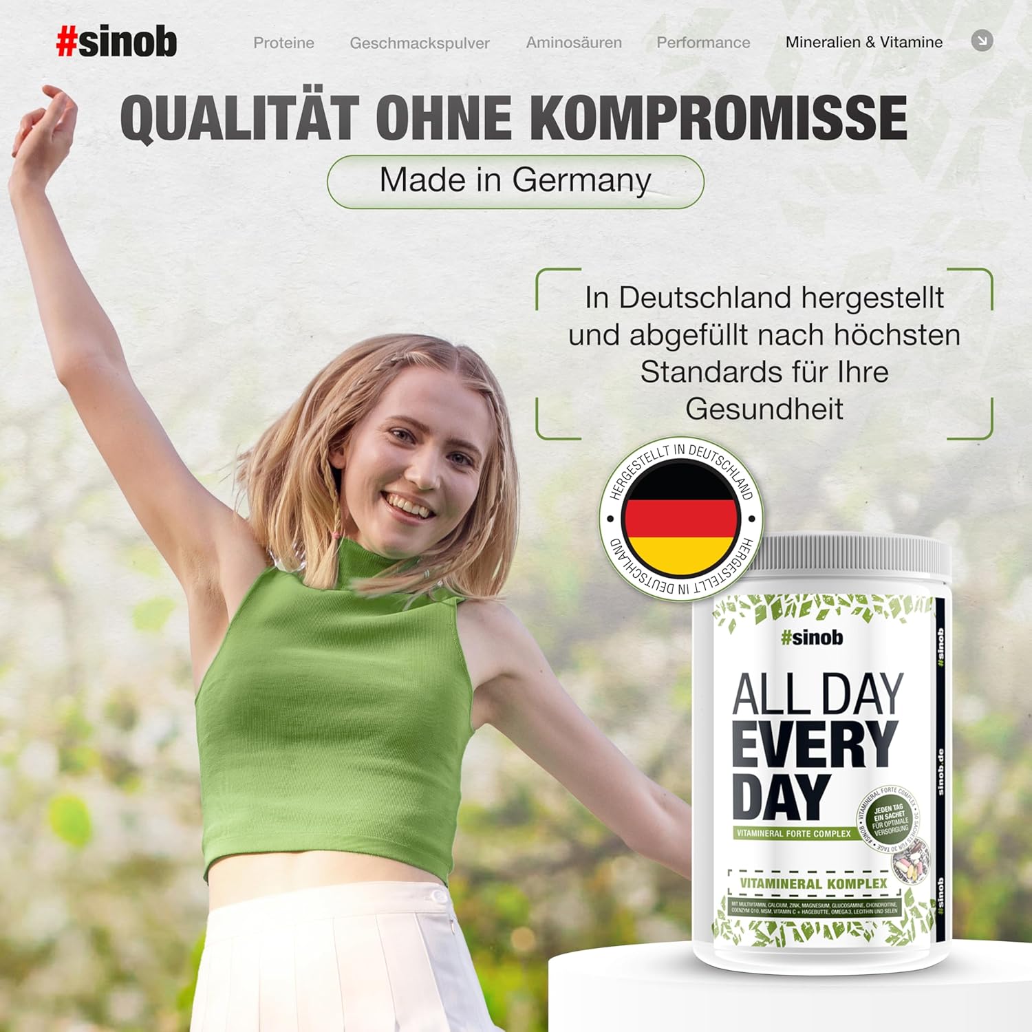 Magnesium Komplex mit B6 & Zink – Blackline 2.0 # Sinobpharma, , , – Bild 6