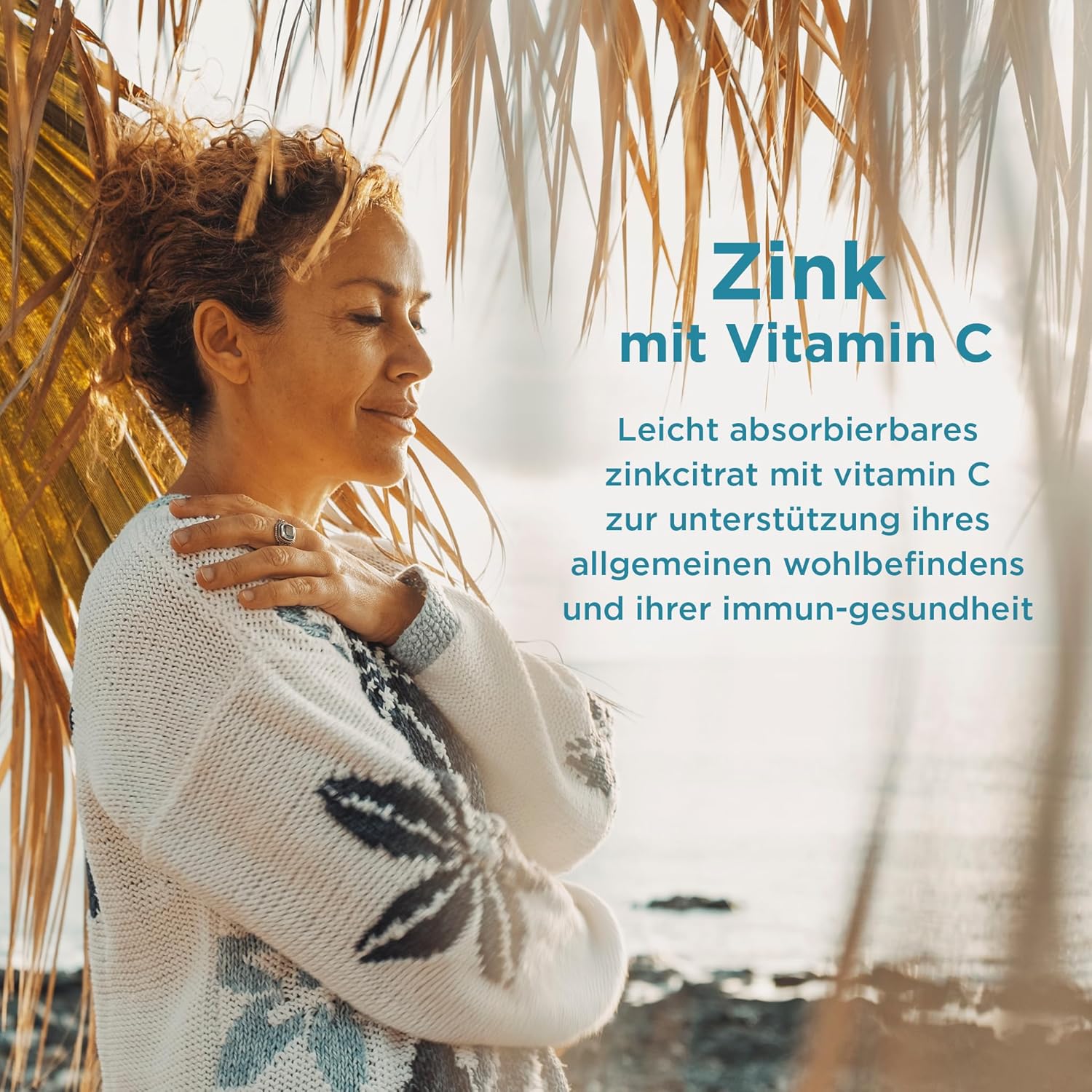 Magnesium Komplex mit B6 & Zink – Healthspan Zinc with Vitamin C, Immune Health, 15 mg Zinc and 80 mg Vitamin C per Tablet, Easily Absorbable, Take Once a Day, Easy to Swallow, Vegan, 360 Tablets – Bild 6